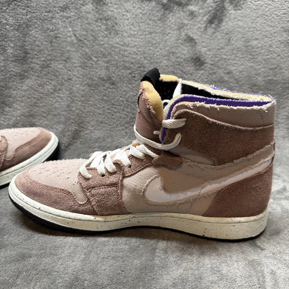 Air Jordan 1 Zoom Air‎ Comfort High Fossil Stone Size 10 Men's Basketball